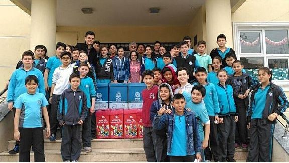 Kocatepe Ortaokulu Öğrencilerinin Gölcük Belediyesi ile Ortaklaşa Geri Dönüşüm Faaliyeti