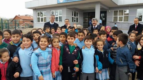 Sayın Kaymakamımız Adem Yazıcı ve Milli Eğitim Müdürümüz Ercan Gülsuyu´nun Okulları Ziyareti
