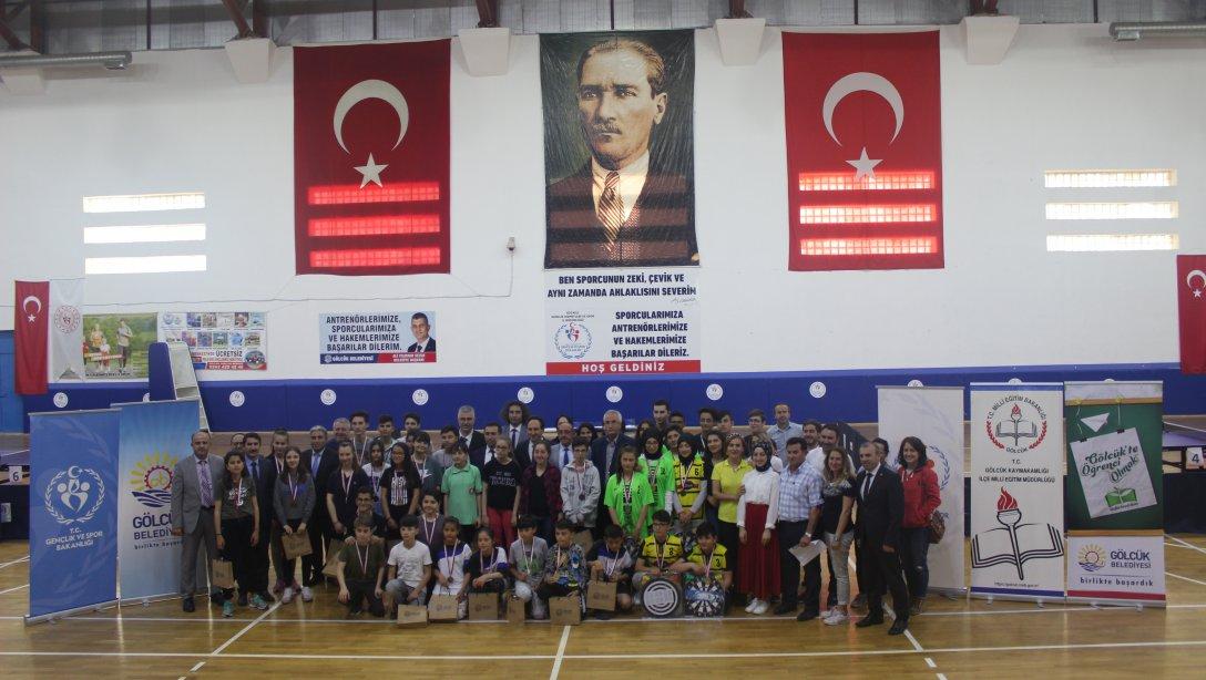 19 Mayıs Atatürk'ü Anma Gençlik ve Spor Bayramı Masa Tenisi ve Dart Turnuvası Ödül Töreni Yapıldı