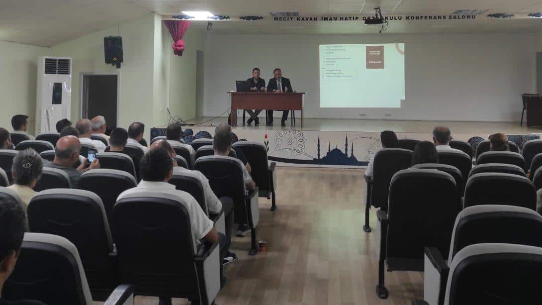 Türkiye Yüzyılı Maarif Modeli Kurum Müdürleri Semineri Gerçekleştirildi 